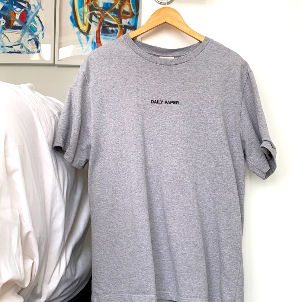 Daily Paper Gray T-Shirt L